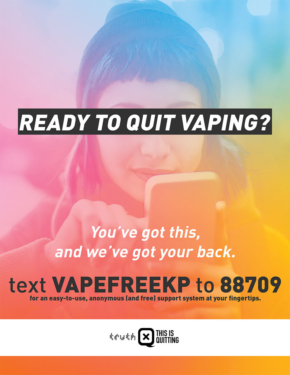 Poster for Ready to quit vaping?